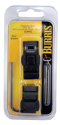 Ruger-to-Weaver Base Adapter M77 Laserscope Black