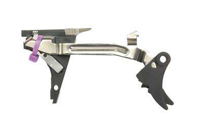 Duty Drop In Trigger Kit Black Trigger Pad with Black Safety for Gen 4 Glock 17/19/26/34