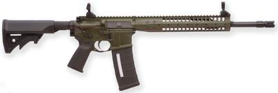 M6.8-SPR 6.8mm SPC 16.1 Inch Barrel Flash Hider 5/8x24TPI Modular M6 9 Inch Rail LWRCI Stock MOE+ Grip Flat Dark Earth 30 Round