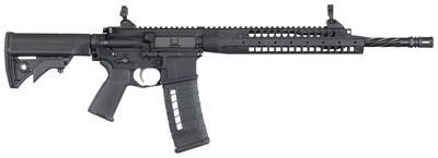 SIX8-A5 6.8mm SPC 14.7 Inch Barrel With Permanently Attached Flash Hider (16.1 Inches Total) LWRCI Compact Stock MOE+ Grip Black 30 Round