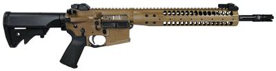 M6.8-SPR 6.8mm SPC 14.7 Inch Barrel With Permanently Attached Flash Hider (16.1 Inches Total) Modular M6 9 Inch Rail LWRCI Stock MOE+ Grip Flat Dark Earth 30 Round