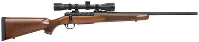 Patriot .270 Winchester 22 Inch Fluted Barrel Matte Blue Finish Spiral Fluted Bolt Walnut Stock 5 Round With 3-9x40mm Riflescope