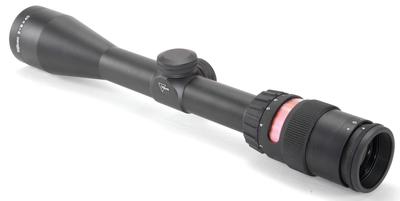 Accupoint Riflescope 3-9x40mm Red Triangle Reticle Matte Black