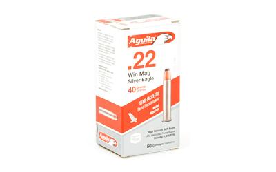 22WMR, 40 Grain, Soft Point, Nickel, 50 Round Box 1B222400