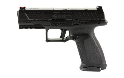 APX, A1 Full Size, Semi-automatic, Striker Fired, Full Size, 9MM, 4.25", Black, 15 Rounds, 2 Magazines, Optic Ready, Trigger Safety, Fiber Optic, Polymer JAXA1F915FO