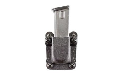 Quantico, Single Magazine Pouch, Ambidextrous, Black, Kydex, Fits Glock 43 Magazine A86KJYYZ0