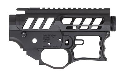 UDR-15, 3g Type 2, Semi Automatic Lower/Upper Set,223 Remington/556Nato, Anodized Finish, Black, Skeletonized Relief Cuts, Oversized Trigger Guard UDR-15-3G-2-SET