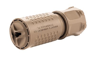 QDC-MCQ, Pressure Reduction Technology, Rifle Suppressor, 556NATO, Matte Finish, Flat Dark Earth, 13.9oz 119354-FDE