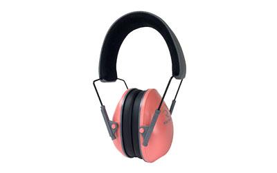 Ladies Lowset Compact Earmuffs NRR21db Coral