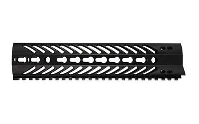 Modular Combat Suppressor Rail V2, 10", Picatinny Top Rail, KeyMod at 3,6,9 O'Clock, Suppressor Compatible, Black Finish 10530005