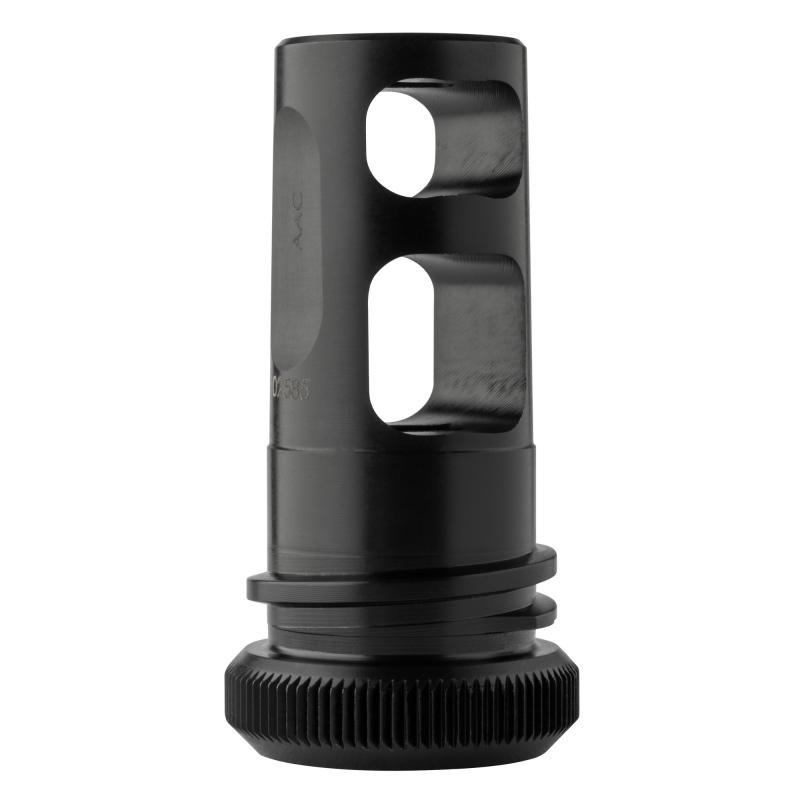 Muzzle Brake, 762NATO, 5/8X24 Thread Pitch, Fits Mk13-SD, SCARmor Finish, Black 64133