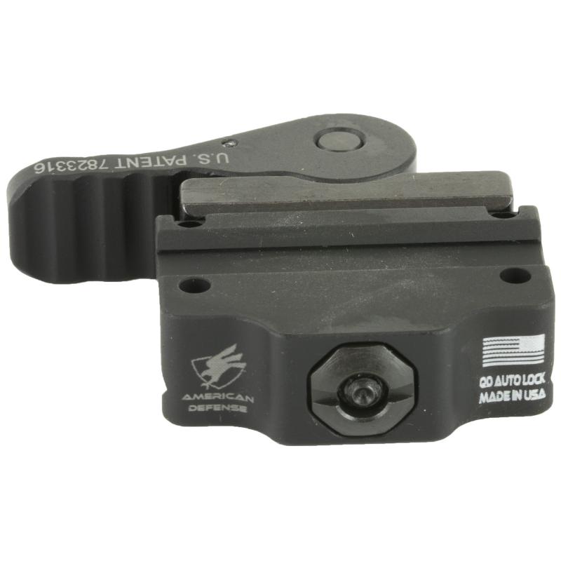 Mount, Fits Trijicon MRO, Low, Standard, Quick Release, Black Finish AD-MRO-L STD
