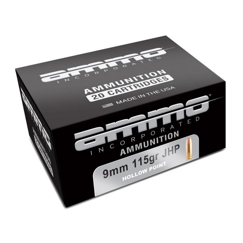 Signature, 9MM, 115 Grains, Jacketed Hollow Point, 20 Round Box 9115JHP-A20