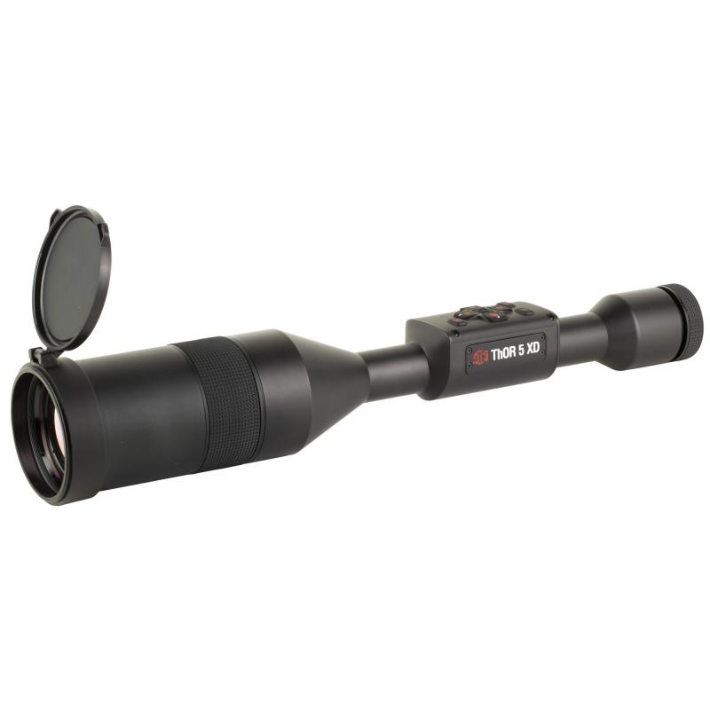 THOR 5, Thermal Rifle Scope, 4-40X100MM, 30MM MainTube, 1280x1024 Sensor Resolution, Multiple Reticles, Matte Finish, Black TIWST51210A