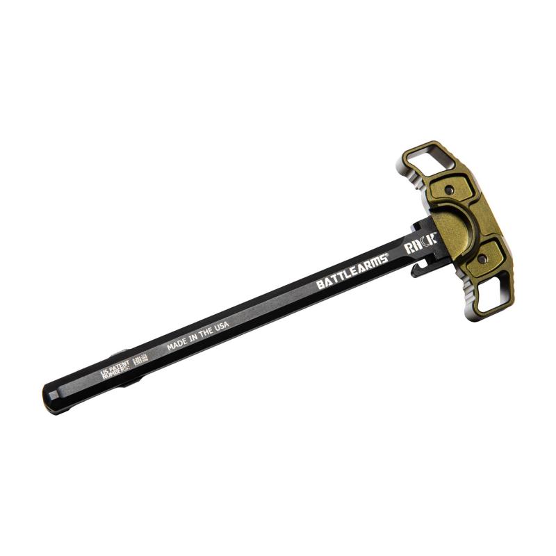 RACK Charging Handle, Fits AR-15, Anodized Finish, Olive Drab Green BAD-RACK-15-ODG
