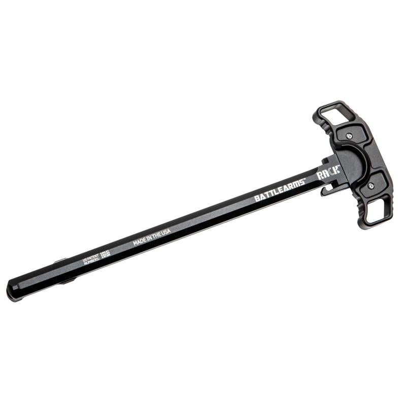 Rack Charging Handle, Fits DPMS Pattern Rifles, Matte Finish, Black, Ambidextrous BAD-RACK-308