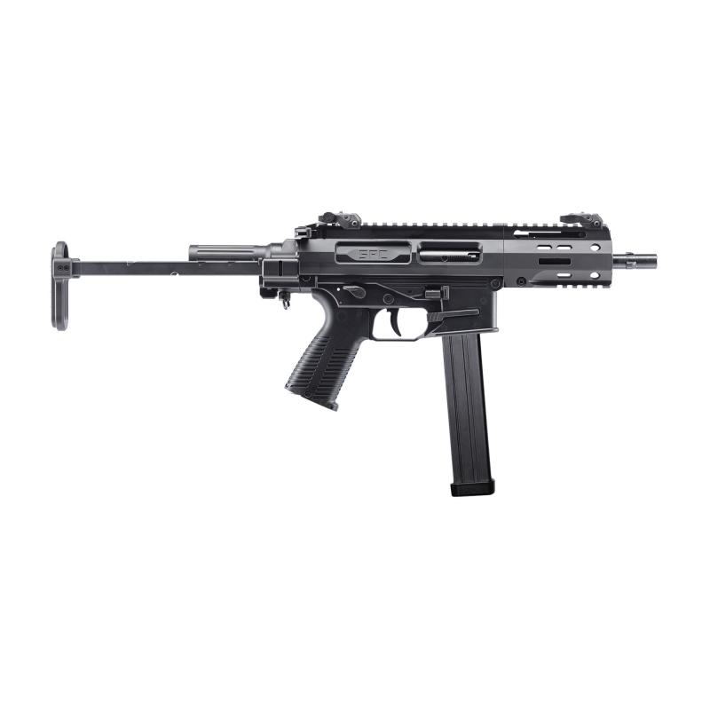 SPC, Semi-automatic Rifle, SBR, 45ACP, 4.5" Barrel, Anodized Finish, Black, Collabsiple Stock, 1 Magazine, 15 Rounds BT-500168-SBR-TS