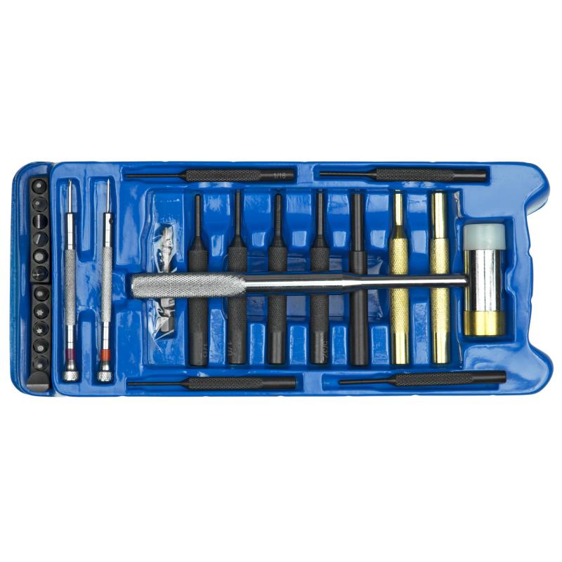 Gunsmith, Kit, Blue  Gunsmith Kit                Weekender Professional Gunsmith Kit, 27 Selected Tools, Reusable Hard Storage Case 42021