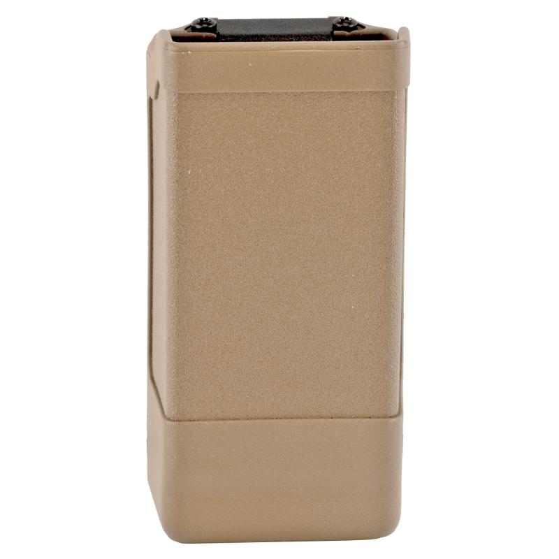Single Mag Case for Double Stack Magazines 9mm/.40 Matte Finish Coyote Tan