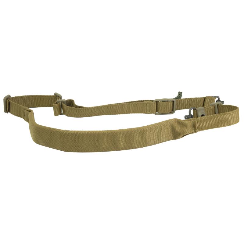 Vickers 221 Sling Coyote Brown | Push Button, Padded, Plastic Hardware