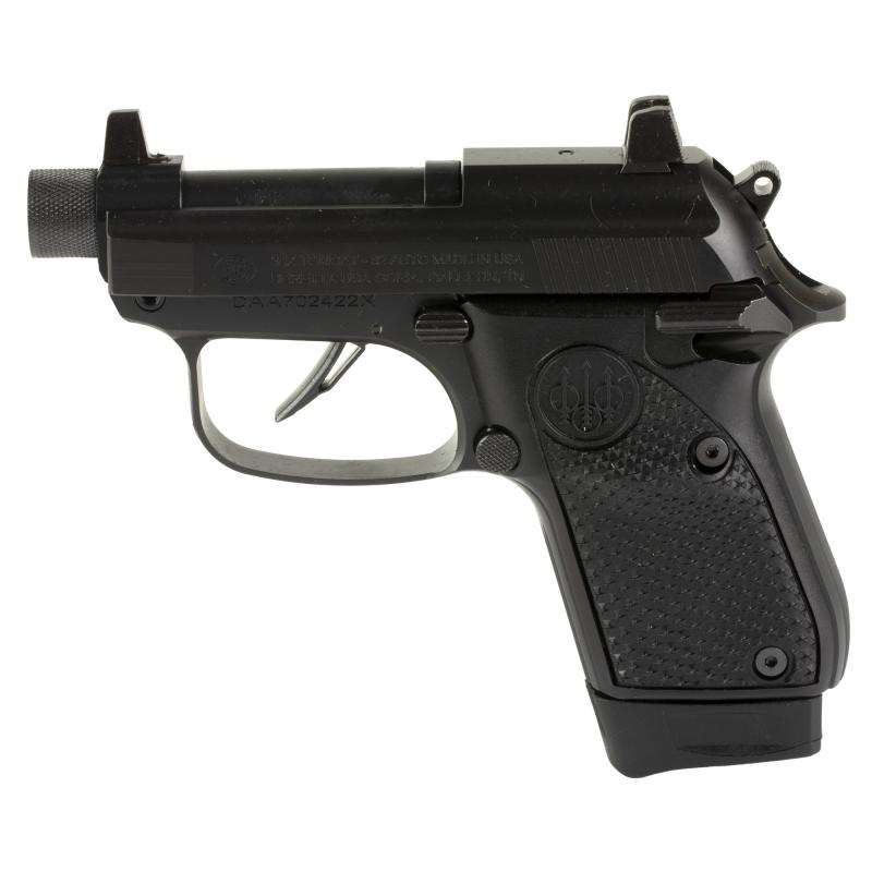 Tomcat 30X, Do It Yourself, DIY, Double Action/Single Action, Semi-automatic, Small Frame Pistol, 32ACP, 2.8"  Threaded Barrel, Matte Finish, Black, Suppressor Height Sights, 8 Rounds, 1 Magazine J30X32R8TB