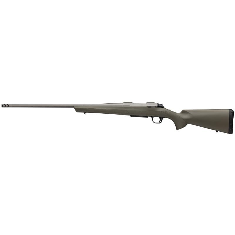 AB3 Composite, Bolt Action Rifle, 6.5 Creedmoor, 22" Sporter Contour Barrel, 1:8 Twist, Threaded M13X.75, Muzzle Brake, Cerakote Finish, Tungsten, Weather Resistant Composite Olive Drab Green Stock, 4 Rounds, 1 Magazine 035842282