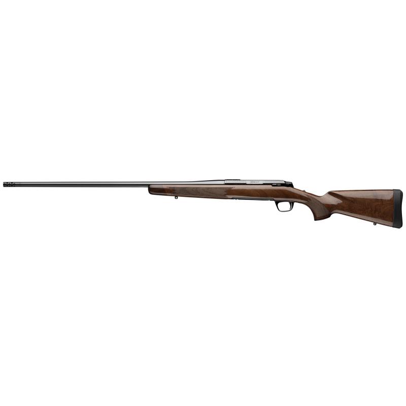 X-Bolt 2, Medallion, Bolt Action Rifle, 270 Winchester, 22" Sporter Contour Barrel, 1:10 Twist, Threaded M13X.75, Muzzle Brake, Gloss Finish, Black, Grade III Gloss Finished Walnut Stock, 4 Rounds, 1 Magazine 036005224