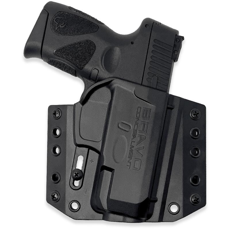 BCA 3.0, OWB Concealment Holster, 1.5" Belt Loops, Fits Taurus G2c, Right Hand, Polymer Construction, Black BC10-1030