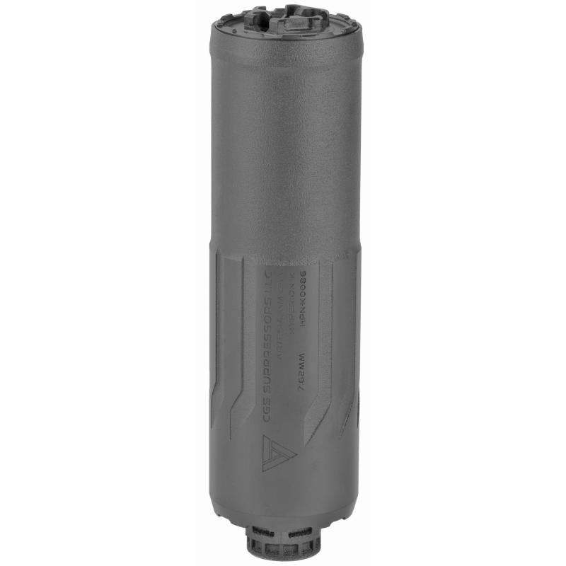 Helios DT, Suppressor, Titanium, Black Finish, 223 Remington/556NATO, 6.3" Length, Weighs 12.2 oz, Disassembly Tool Included HELIOSDT