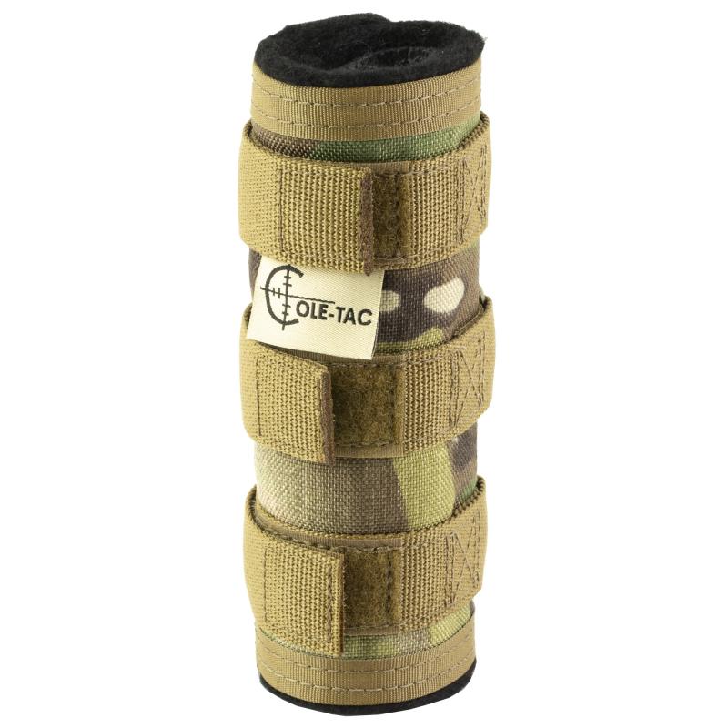 HTP Cover, Suppressor Cover, 6", Multicam, Fits 1-2" Suppressors, Includes Inner Tube and Outer Shell HTP103