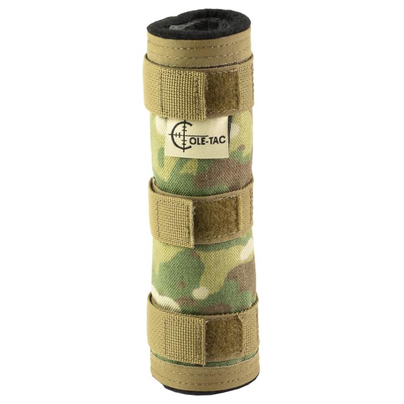 HTP Cover, Suppressor Cover, 7.5", Multicam, Fits 1-2" Suppressors, Includes Inner Tube and Outer Shell HTP203