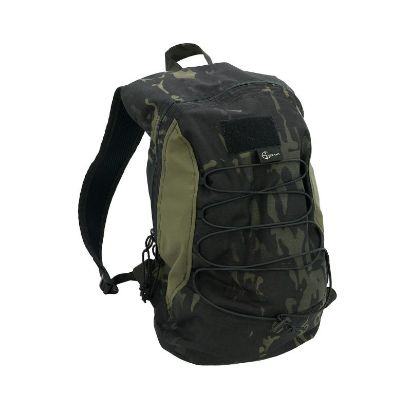 Daypack, Backpack, 18L Main Compartment, 500D Cordura Nylon, MultiCam Black, Padded Mesh-Backed Shoulder Straps SP1025