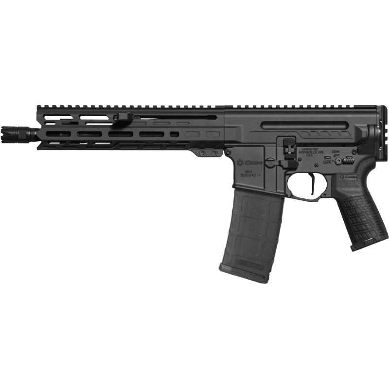 MK4, DISSENT, Semi-automatic Pistol, AR, 5.56 NATO, 10.5" Threaded Barrel, 1/2x28, CMMG Zeroed Linear Compensator, Cerakote Finish, Armor Black, TriggerTech AR-D 2-Stage Trigger, 9.6" M-LOK Handguard, CMMG Zeroed Polymer Grip, 30 Rounds, 2 Magazines 55A8