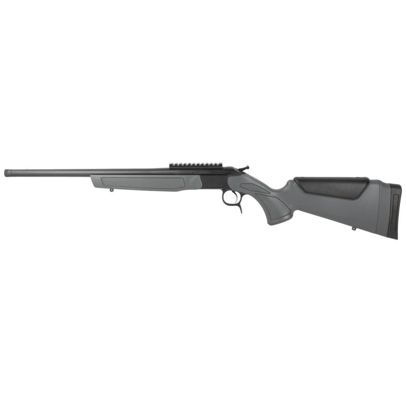 Scout V2, Single Shot Rifle, 6.5 Creedmoor, 20" Threaded Barrel, Matte Finish, Black, Scope Rail, Synthetic Stock, Gray, 1 Round CR4436