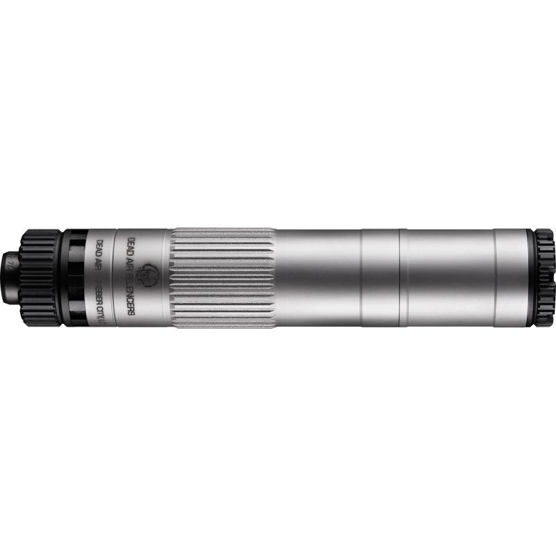 MOJAVE9, Suppressor, 9MM/.300 Blackout, Cerakote Finish, Silver, Includes 1/2-28 Piston MOJAVE9SIL