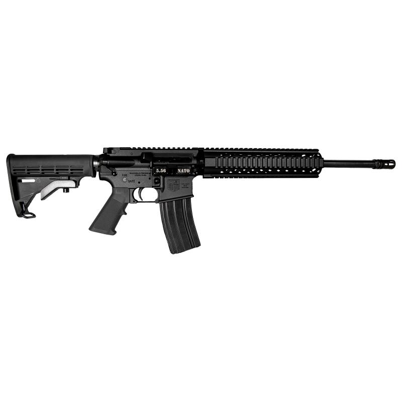 DB15, Semi-automatic Rifle, AR, 223 Remington/556NATO, 16" Barrel, 10" Free Float Rail, Matte Finish, Black, 30 Rounds, 1 Mag DB1717K002
