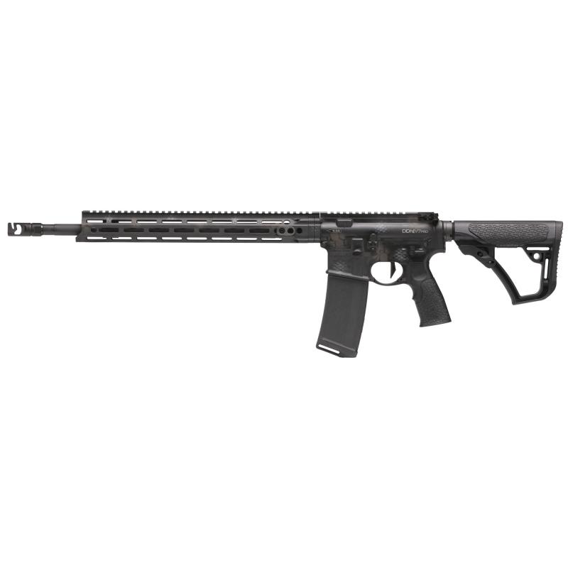 DDM4V7 Pro Series, Semi-automatic Rifle, 223 Rem/556NATO, 18" Barrel, 1:7 Twist, Rattlecan Finish, Daniel Defense Furniture, 32Rd, MLOK, 1-32Rd Daniel Defense Magazine 02-128-02364-047