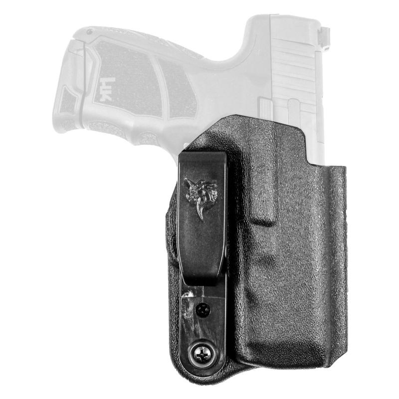 Slim-Tuk, Inside Waistband Holster, Fits HK CC9 With or Without Optic, Ambidextrous, Kydex Construction, Matte Finish, Black 137KJ7ZZ0