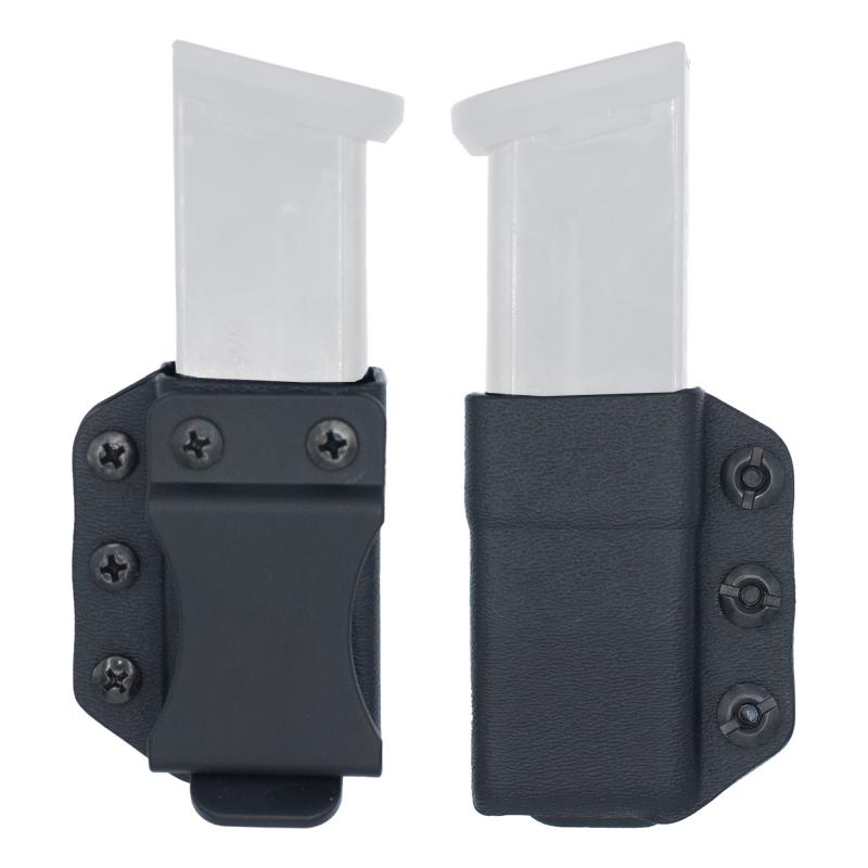 Persuader Mag Pouch, Inside/Outside Waistband, Fits Glock 43, S&W Shield 9/40, Ambidextrous, Matte Finish, Black A100KJYYZ0