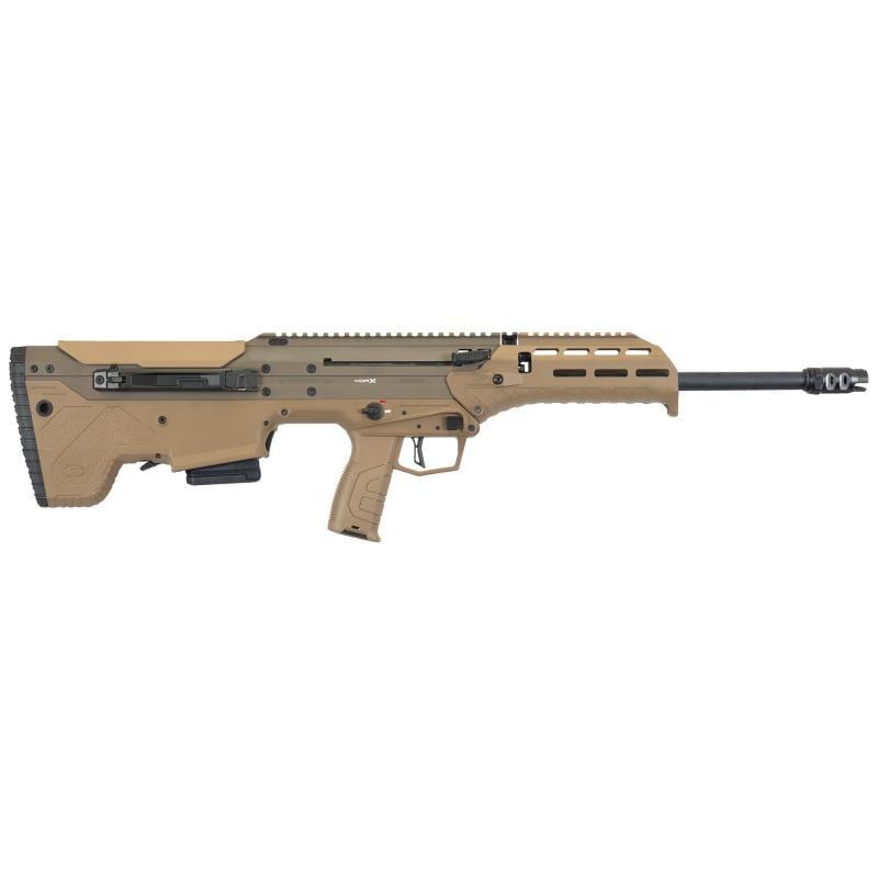 MDRX, Semi-automatic, Bullpup, 223 Wylde, 20" Barrel, 1:7 Twist, Threaded 1/8-28, Flat Dark Earth, 1 Mag, 10Rd, Forward Eject MDR-RF-B2010-FE-F