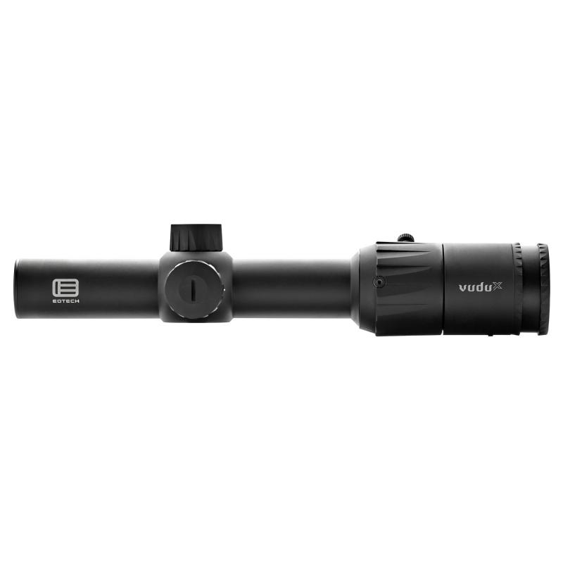 Vudu, Rifle Scope, 1-6X24mm, DP1 Illuminated Reticle, Second Focal Plane, 30mm Main Tube, Matte Finish, Black VDX1-6SFDP1
