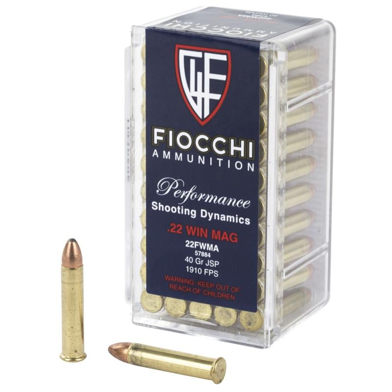 Shooting Dynamics .22 Winchester Magnum 40 Grain Jacketed Soft Point