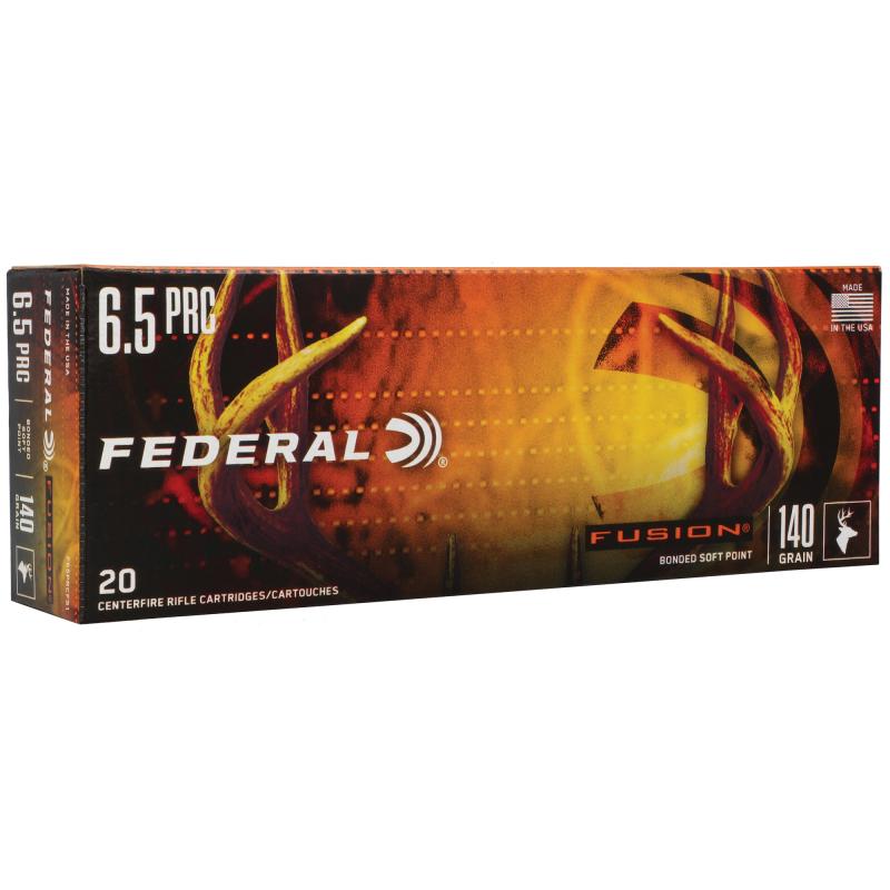 Fusion, 6.5 PRC, 140 Grain, Soft Point, 20 Round Box F65PRCFS1