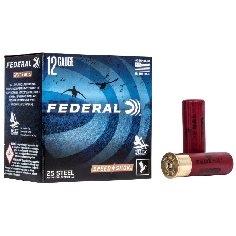 Speed-Shok Steel 12 Gauge 3 Inch 1550 FPS 1.125 Ounce 2 Shot