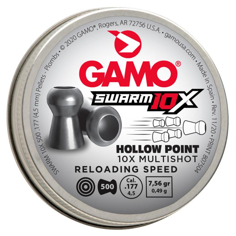 Swarm 10X, .177 Pellet, Hollow Point, 500 Count Tin 6322546BL54