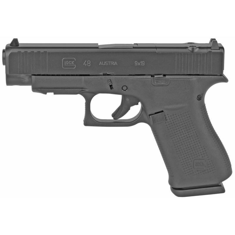 G48 MOS | 9mm, 4.17in Barrel, Two 10rd Magazines, Optics Ready, Black Finish