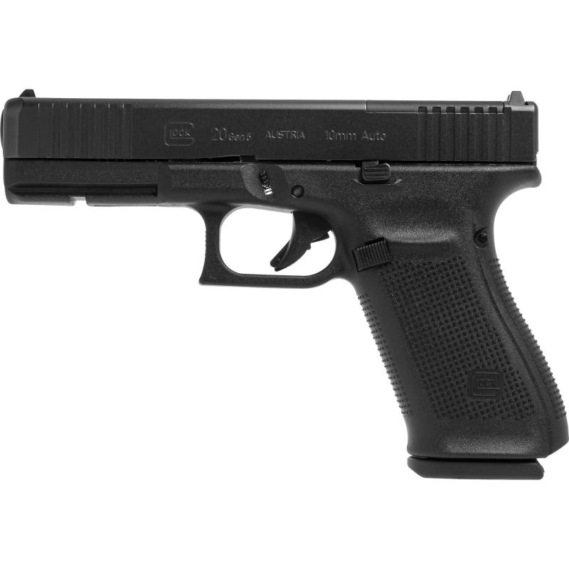 G20 Gen5 MOS | 10mm, 4.61in Barrel, Three 15rd Magazines, Optics Ready, Black Finish, Made in USA