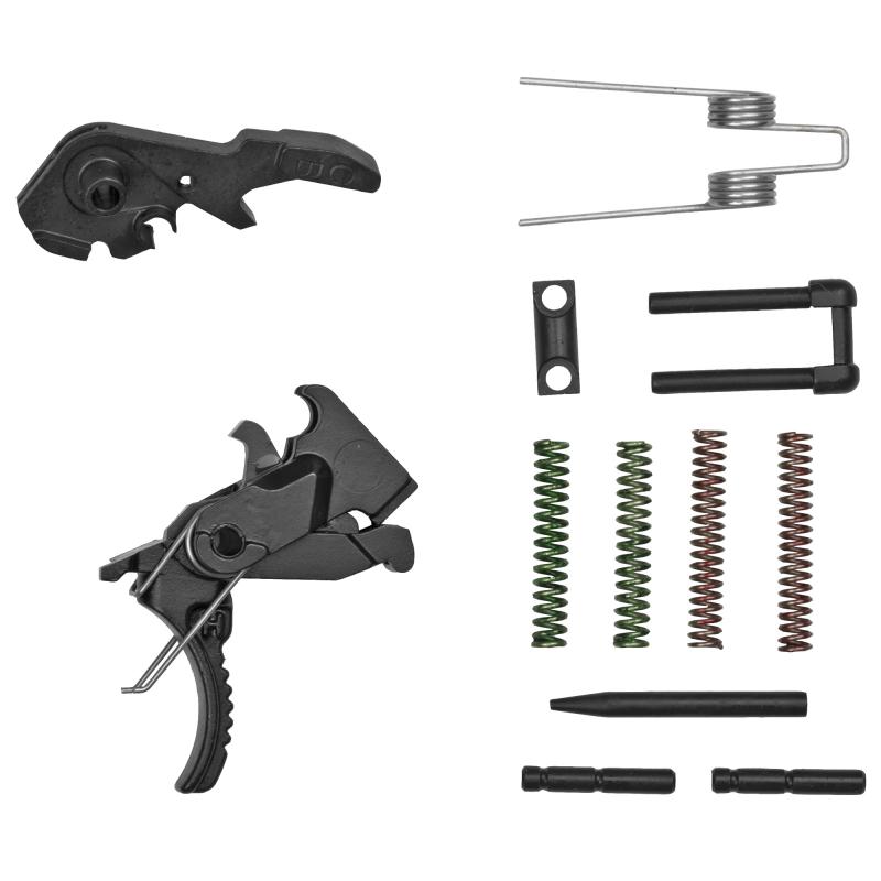 Hipertouch Reflex, Trigger Assembly, Fits AR15/AR10, Virtually No Take-Up/Pre-Travel, Adjust Pull Weights Of 2.5 And 3.5 Lbs, Black Finish HPTR