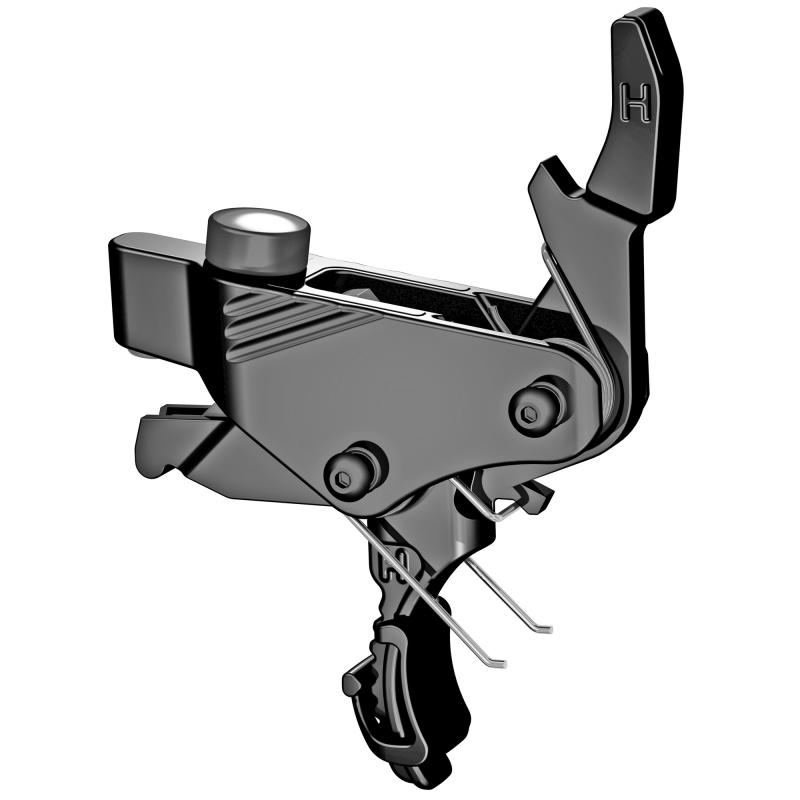PDI BLK, Drop-In Trigger Kit, Fits AR15/AR10/PCC, Black Color, H&M Blacknitride+ Finish, Curved Trigger, 2LB Pull PDIBLK