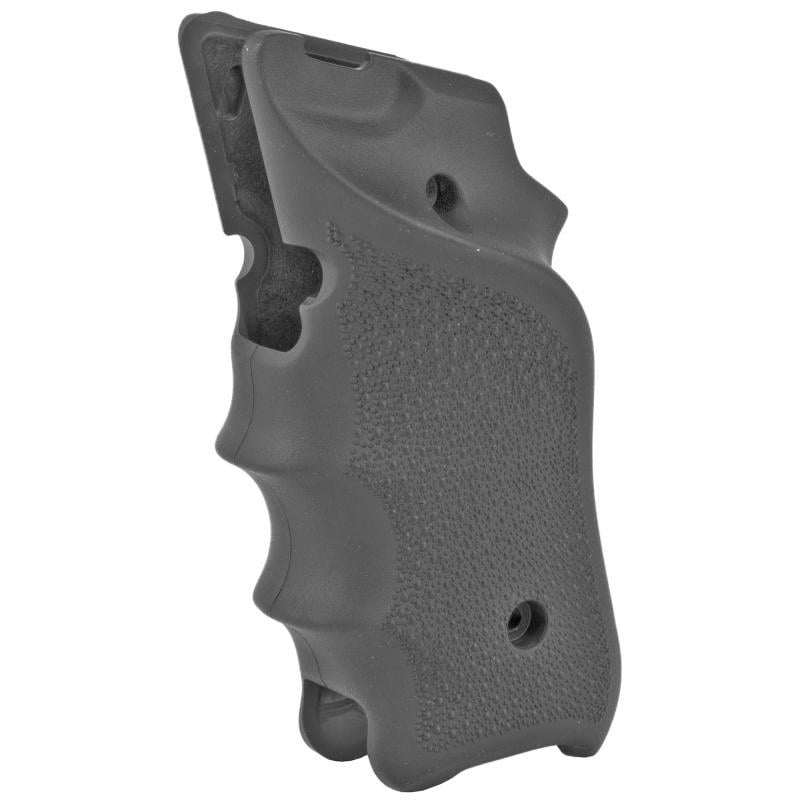 Rubber Grips, Black Color, Finger Grooves and Right Hand Thumb Rest, Fits Ruger Mark IV 79060